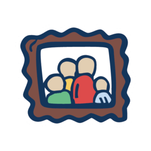 Family photo frame@8x 300x300